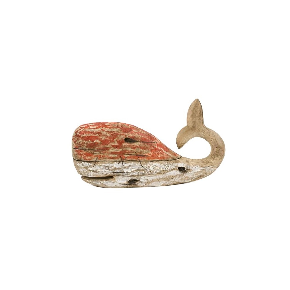 BALENA IN LEGNO 38X7X21CM ORAN